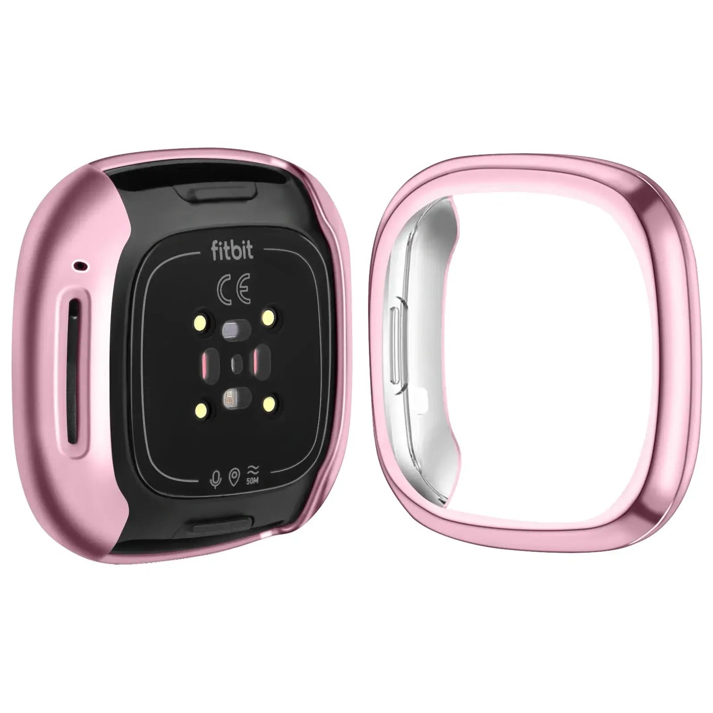 Fitbit Versa & Sense Hülle und Displayschutzfolie
