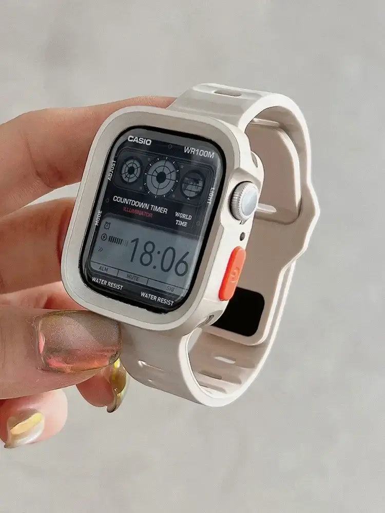 Apple Watch Silikonarmband – Strapazierfähiges, bequemes Armband