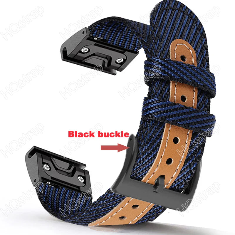 Garmin Sport-Nylon-Armband – Atmungsaktives, bequemes Design