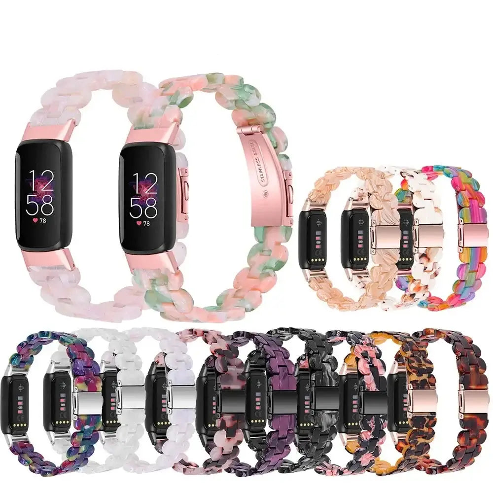 Bracelet en résine Fitbit Luxe - Design élégant et confortable