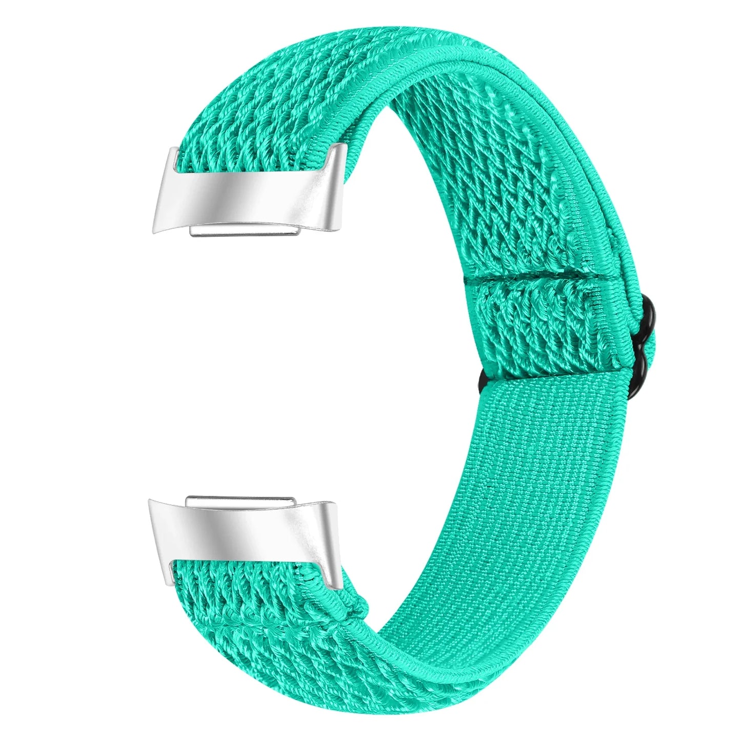 Fitbit Charge 6 5 Nylonarmband – Elastisches Sport-Stoff-Design