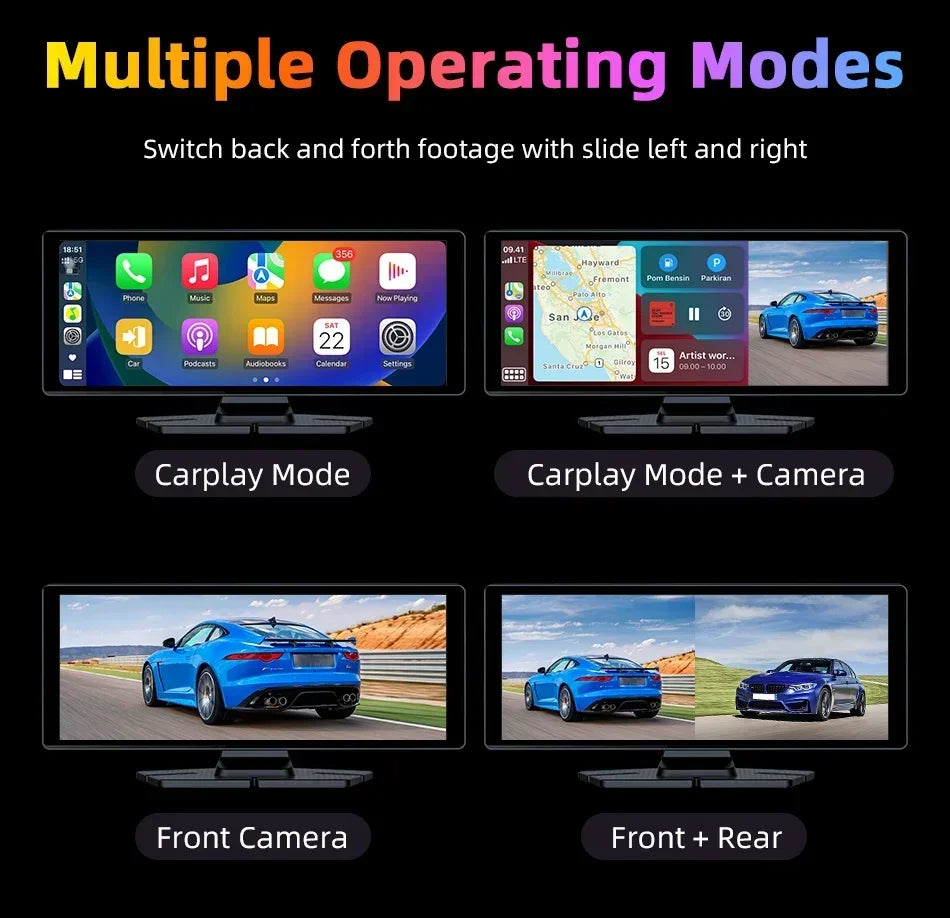 Srnubi 10.26-Inch CarPlay & Android Auto Screen – T322/T333 Options