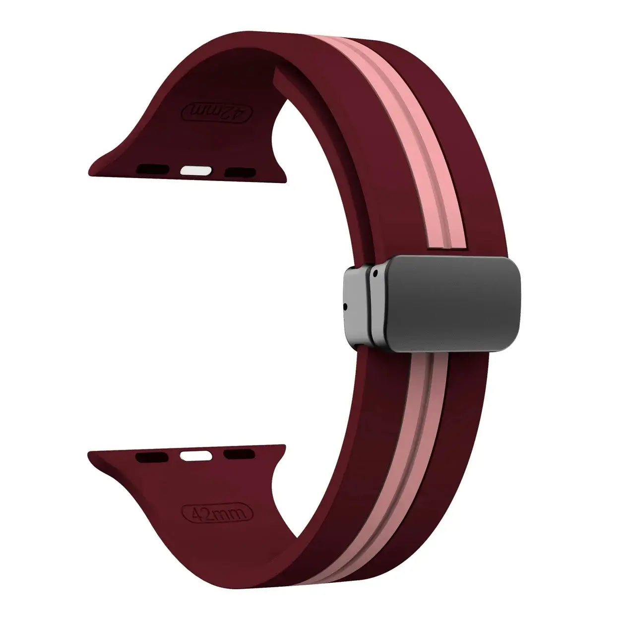 Apple Watch Silikonarmband – Robustes Design mit Magnetverschluss