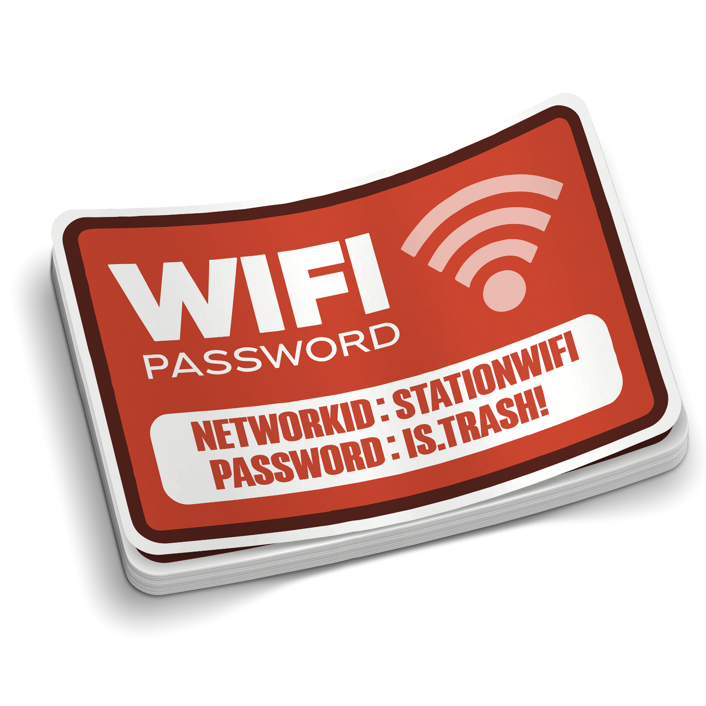 Feuerwehr-WLAN | Lustige Feuerwehr-Aufkleber