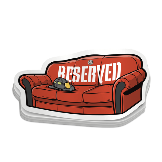Reservierte Couch