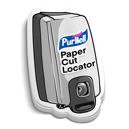 Autocollant de localisation Purhell Papercut