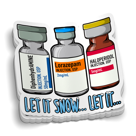 Let It Snow, Let It Snow... Aufkleber