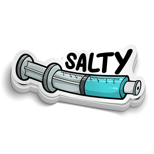 Autocollant drôle Salty Syringe | Médical, Infirmière