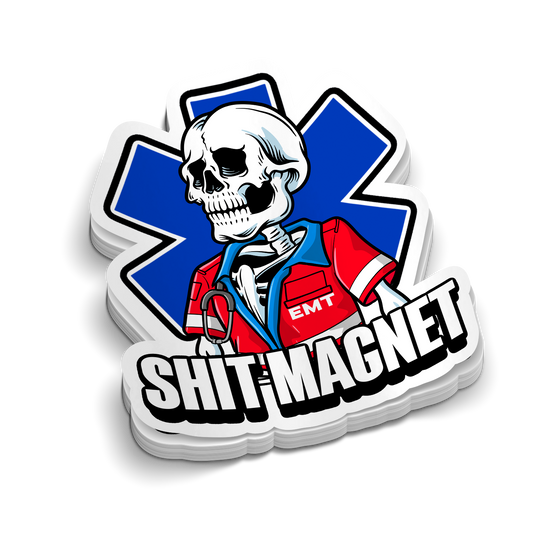 Sh*t Magnet Medic | Rettungssanitäter Aufkleber