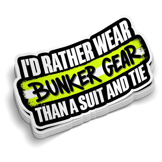 Bunker Gear | Lustige medizinische Aufkleber