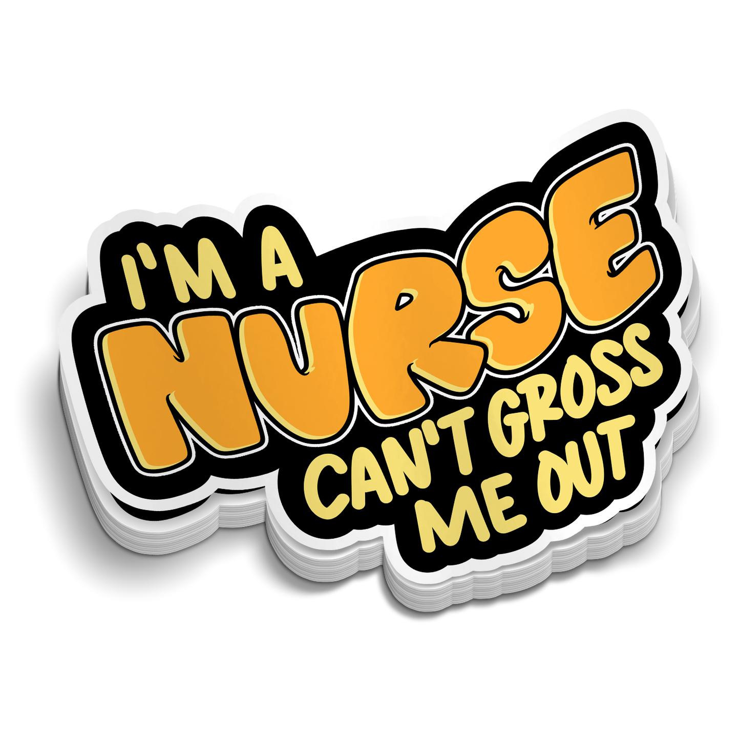 Ça me dégoûte - Autocollants médicaux amusants