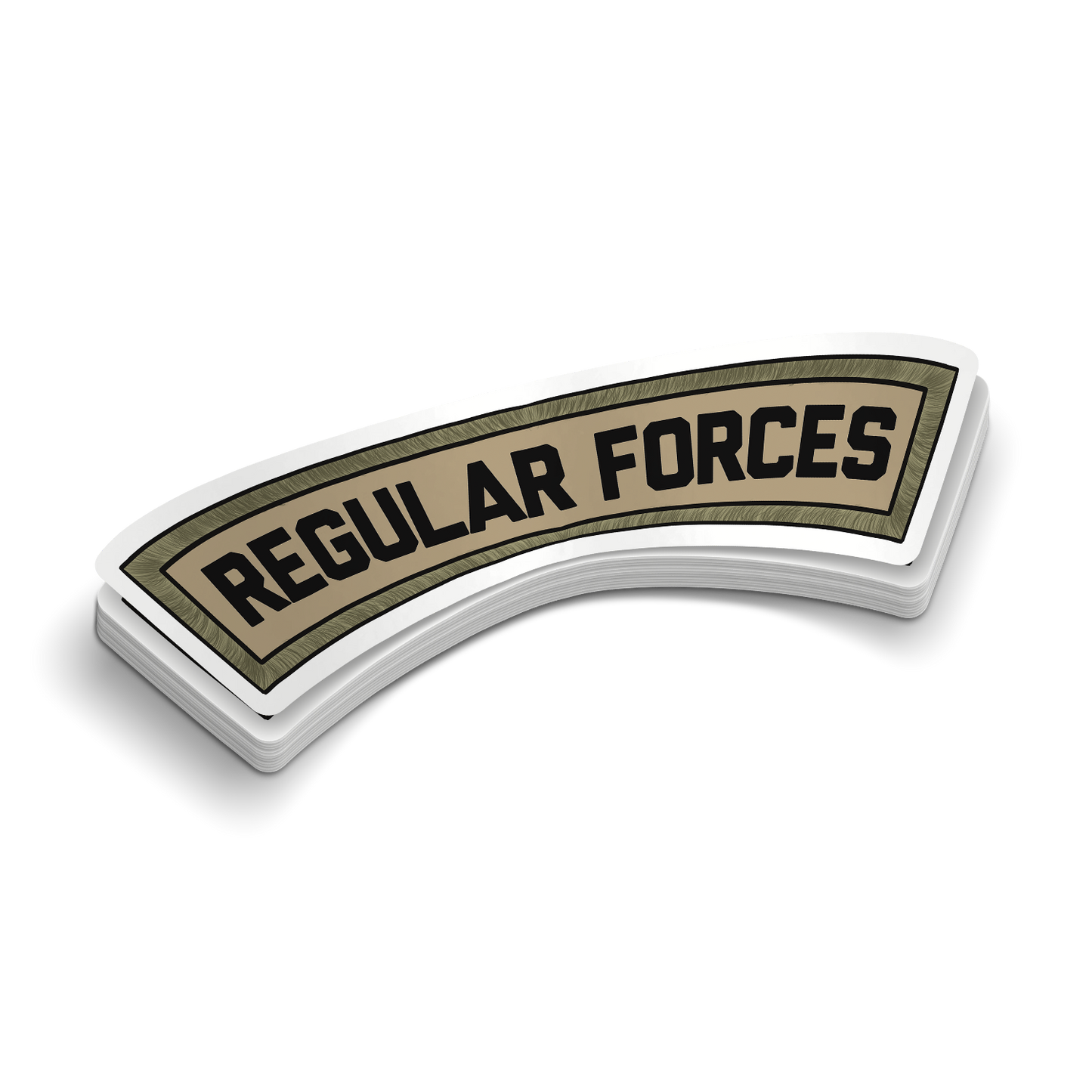 Reguläre Truppen | Lustige Militär-Sticker | Perfekt für Laptops