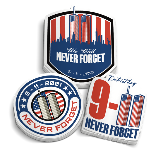 9/11 Gedenk-Sticker-Pack