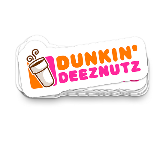 Dunkin DeezNutz | Autocollants amusants