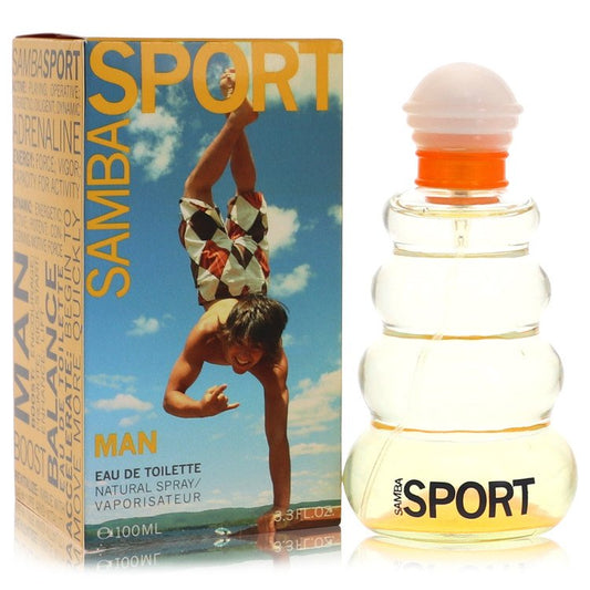 Samba Sport par Perfumers Workshop Eau De Toilette Vaporisateur 97,5 ml pour Hommes