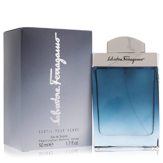 Subtil par Salvatore Ferragamo Eau De Toilette Vaporisateur 50 ml pour Homme