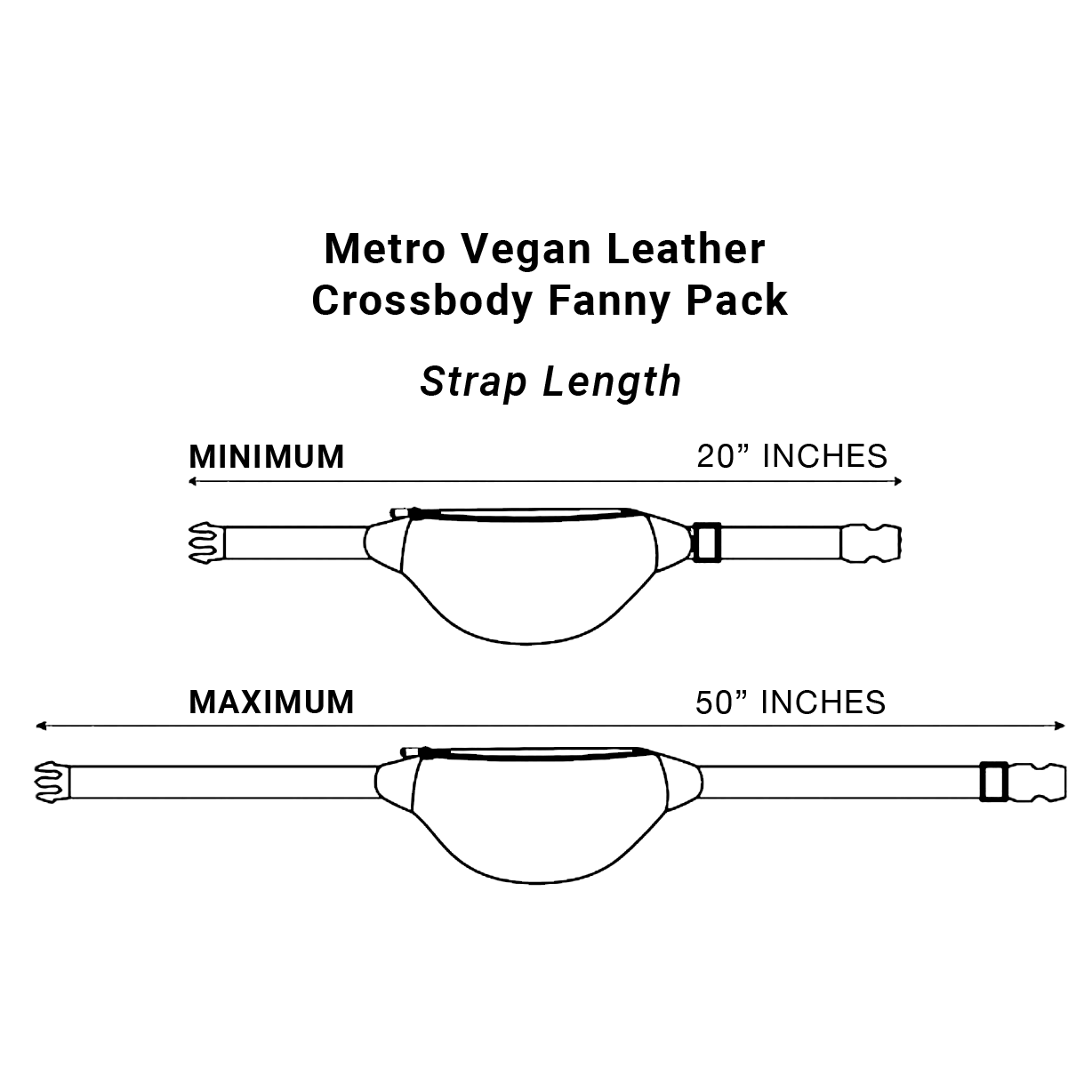 SYB Umhängetasche – Metro Veganes Leder