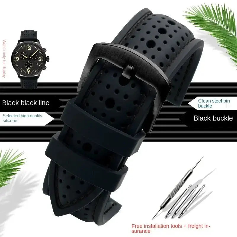 Bracelet en silicone pour Samsung Galaxy Watch - Respirant et élégant