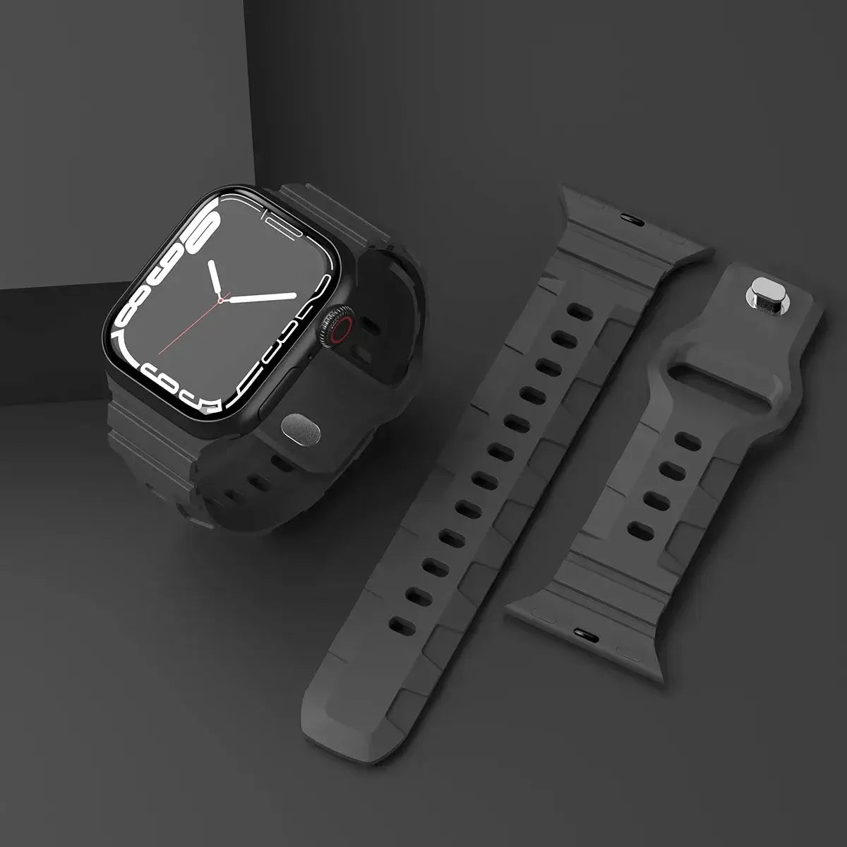 Apple Watch Silikonarmband - Weiches Wasserdichtes Flexibles Armband
