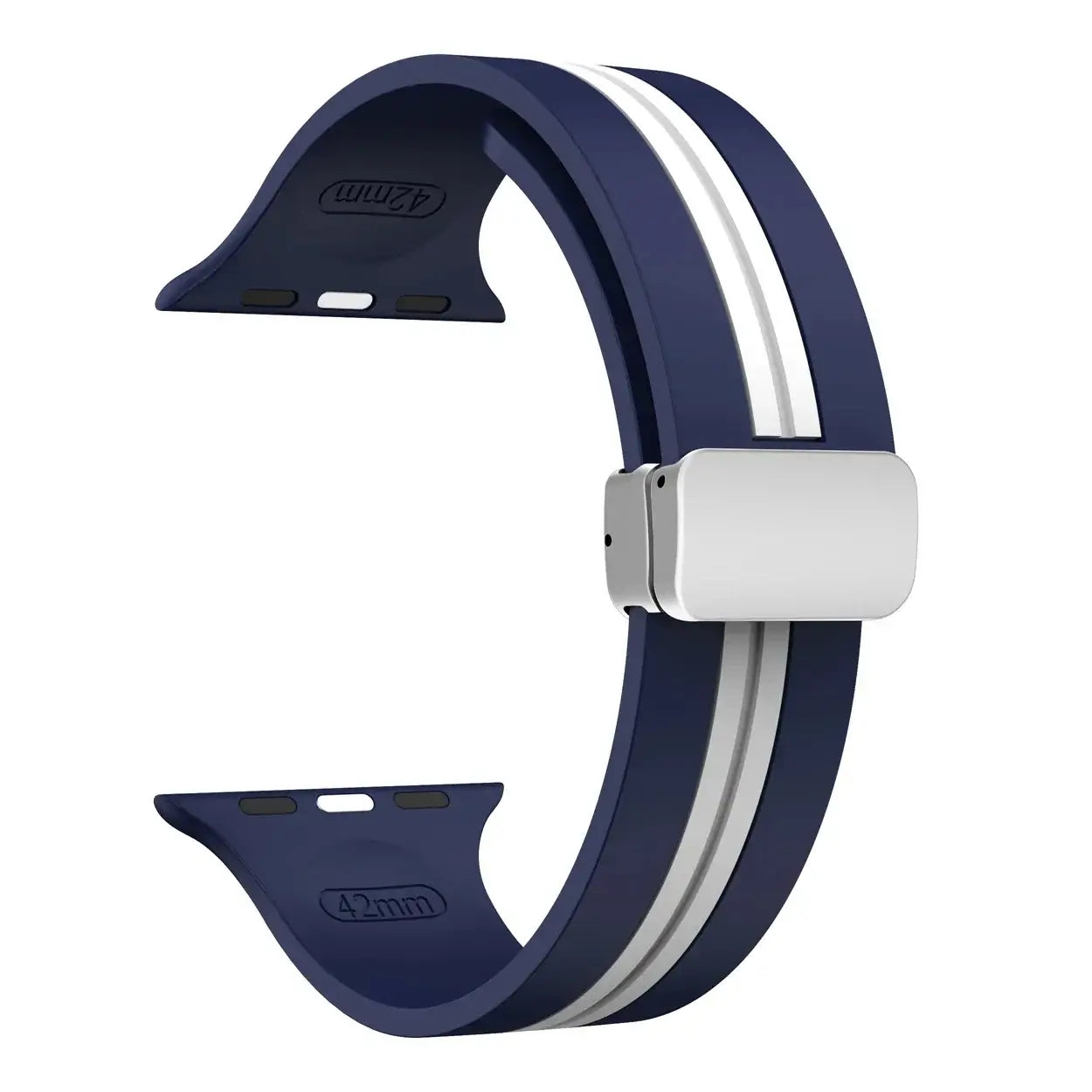 Apple Watch Silikonarmband – Robustes Design mit Magnetverschluss