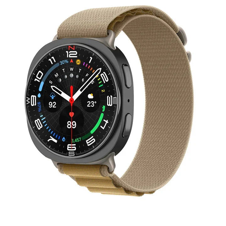 Galaxy Watch 8 Galaxy Watch 8 Classic Nylonarmband - Atmungsaktiv Robust
