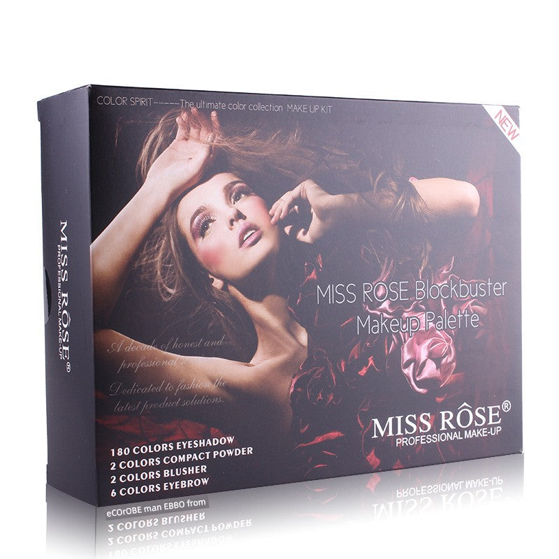 190-Color Matte Makeup Palette Gift Set – Eyeshadow, Blush & More in Stunning Collector Cases