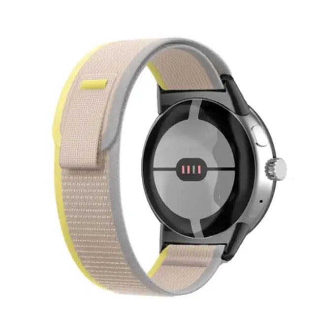 Bracelet en nylon Google Pixel - Fermeture Velcro, design polyvalent