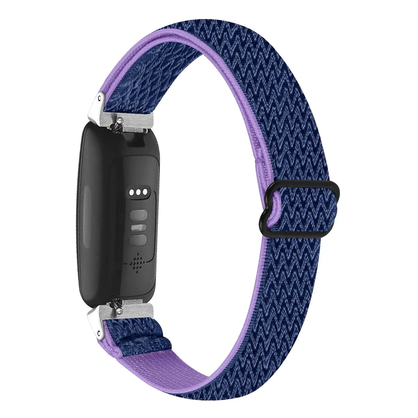 Bracelet en nylon pour Fitbit Inspire 3, 2, 1, HR - Sangle extensible et résistante