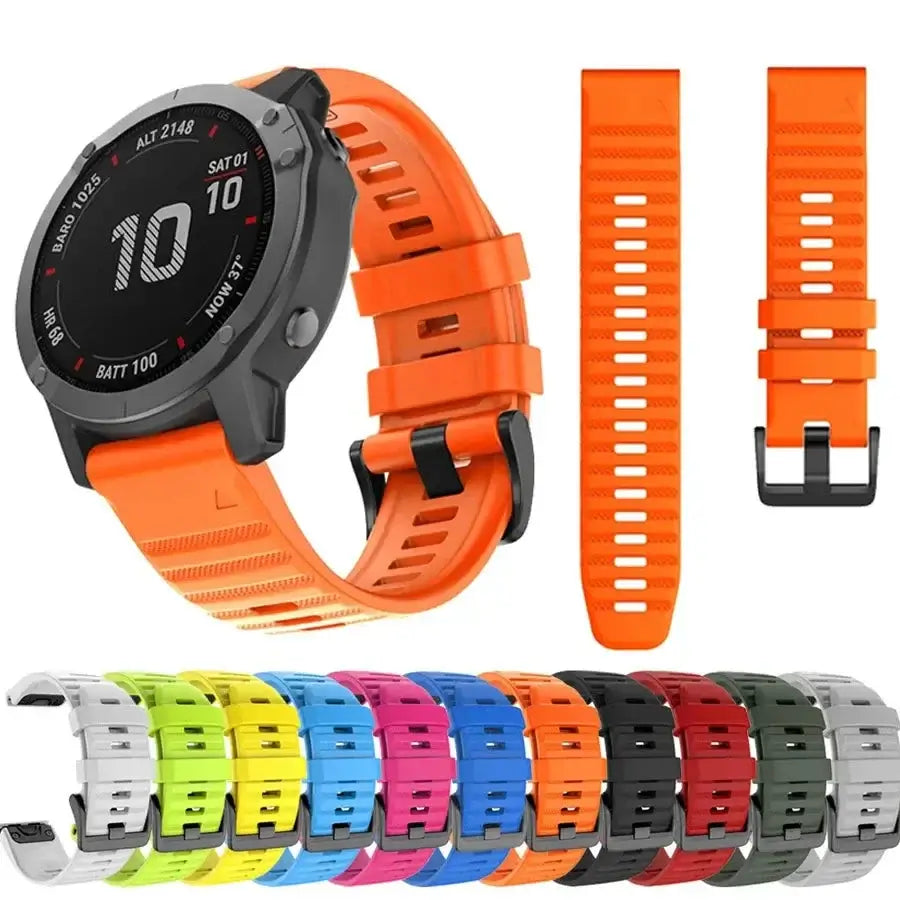 Garmin Silikonarmband – Strapazierfähiges QuickFit Fitnessarmband