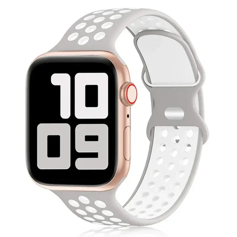Apple Watch Silikonarmband – Weiches, atmungsaktives Design