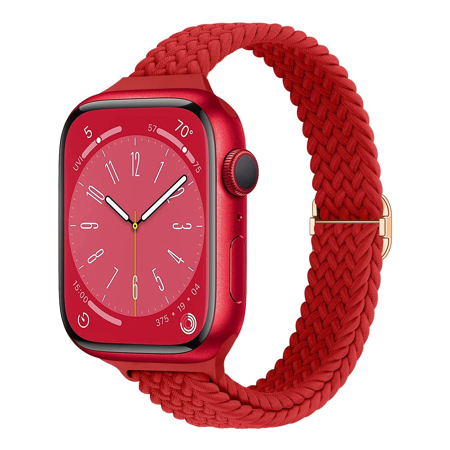Apple Watch Nylon-Armband – Weiches, atmungsaktives geflochtenes Armband