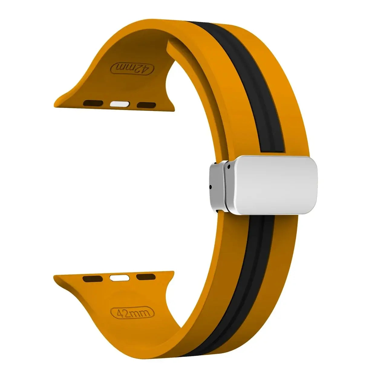 Apple Watch Silikonarmband – Robustes Design mit Magnetverschluss