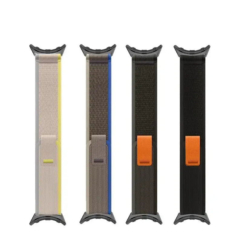 Bracelet en nylon Google Pixel - Fermeture Velcro, design polyvalent