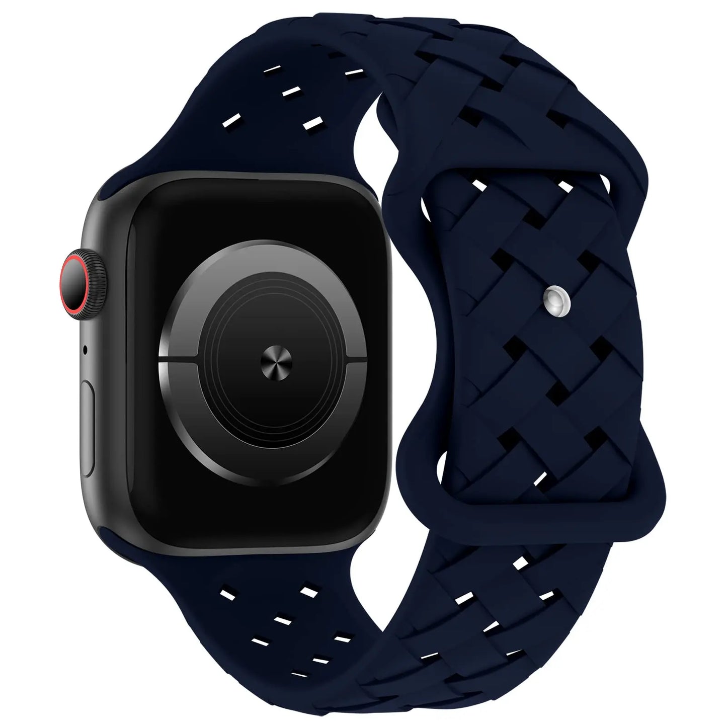 Apple Watch Silicone Strap - Sporty, Breathable, Durable