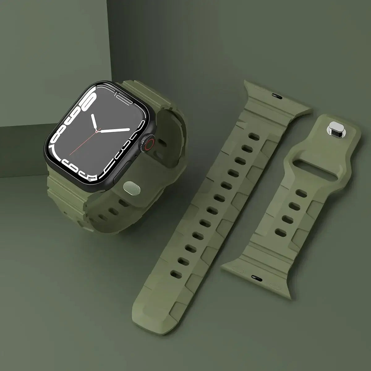 Apple Watch Silikonarmband - Weiches Wasserdichtes Flexibles Armband