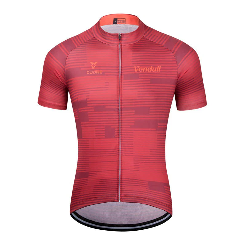 2026 New VENDULL Men Cycling Jersey Cycling Racing Tops Short Sleeve Cyclist Clothes Shirt Maillot Summer Bicycle Bike Wear