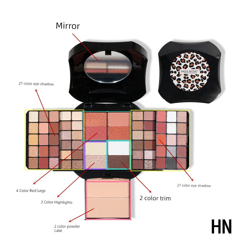 190-Color Matte Makeup Palette Gift Set – Eyeshadow, Blush & More in Stunning Collector Cases
