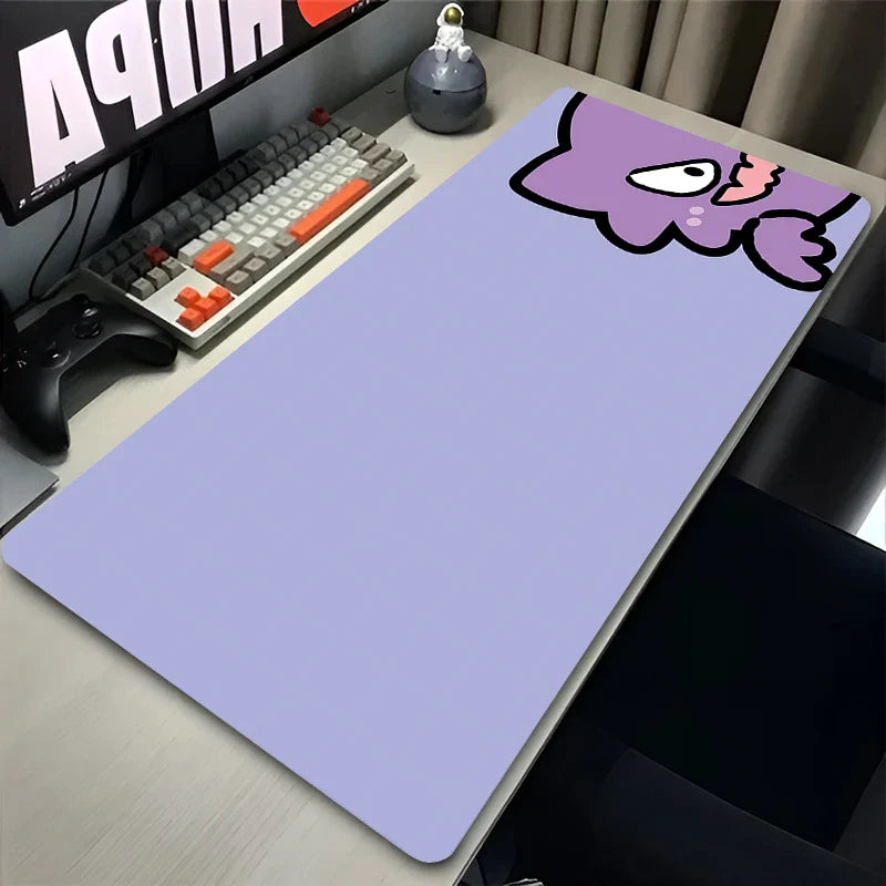 Colorful Gaming Keyboard Rug Laptop Japan Cool Anime Mouse Pad XXL Black P-pokemonS Desk Mat PC G-gengar Gamer Cabinet Mousepad