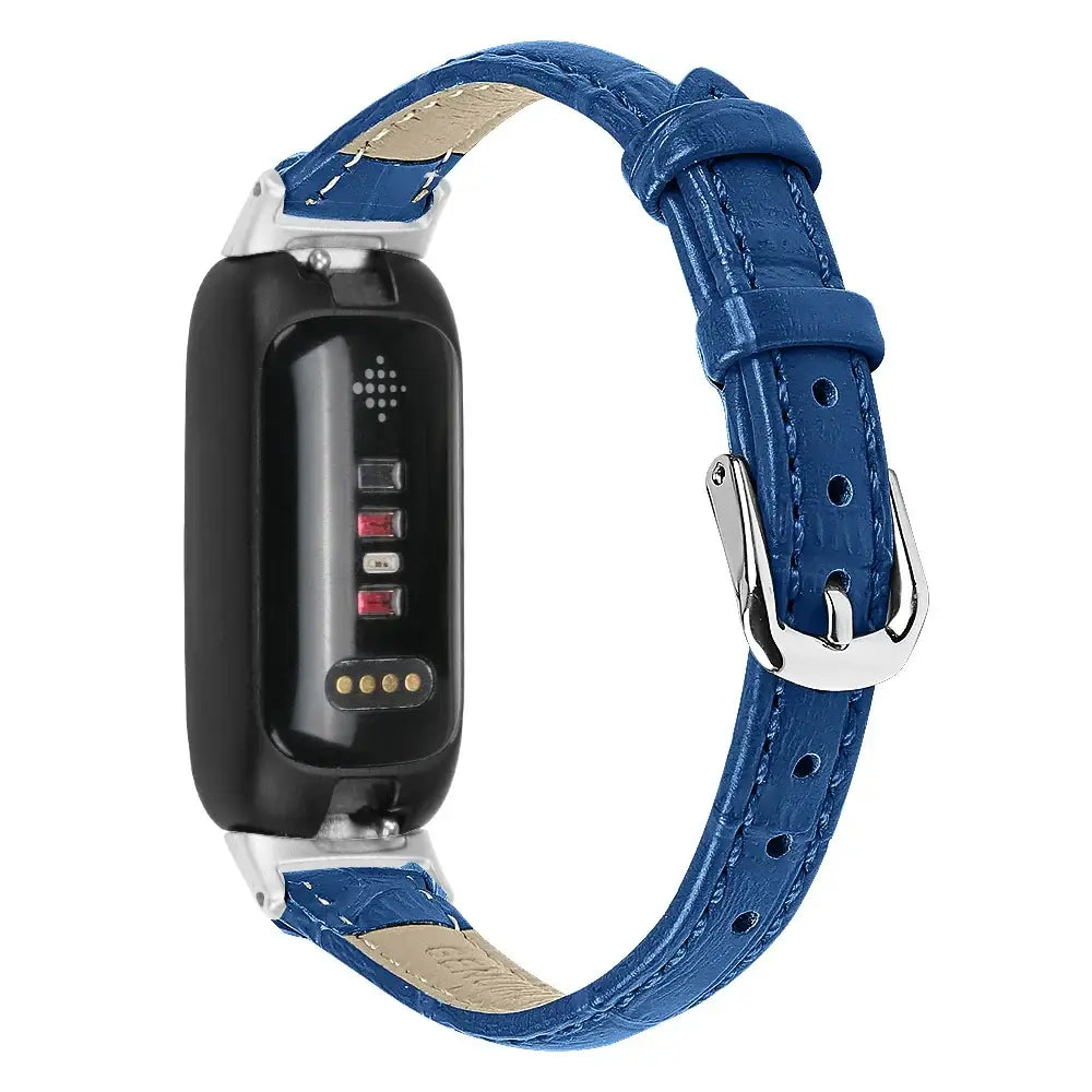 Bracelet en cuir fin Fitbit Inspire 3 – Bracelet élégant et minimaliste