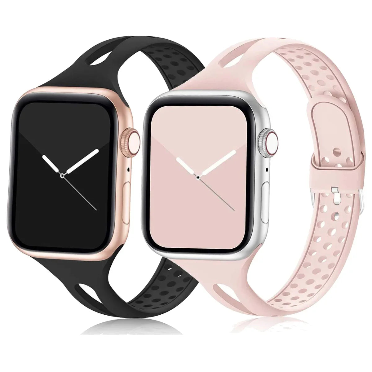 Apple Watch Silikonarmband – Weiches, flexibles, atmungsaktives Armband