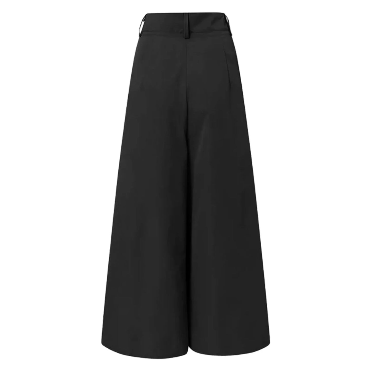 Women’s 2026 Summer Autumn Palazzo Pants - Printed Cropped Cotton Baggy Trousers with Pockets