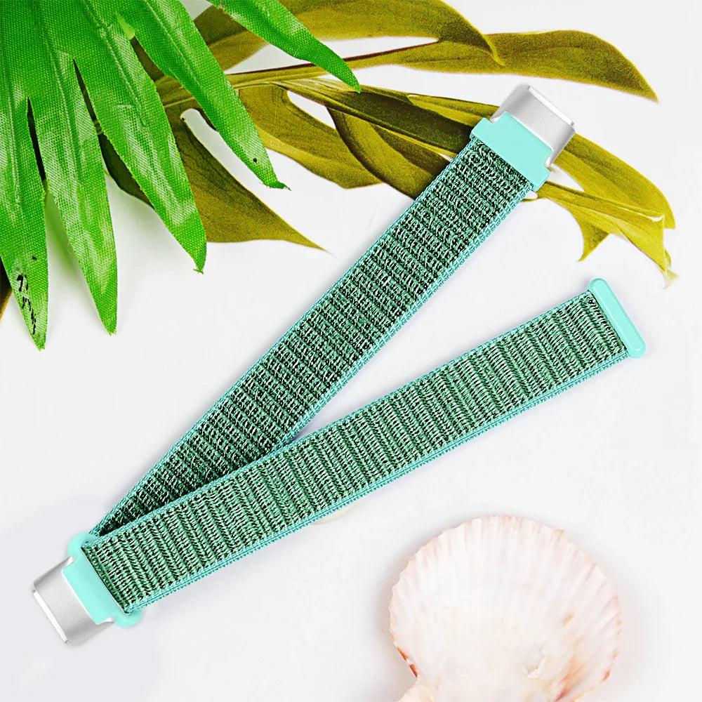 Fitbit Luxe Nylonarmband – Elastisches, bequemes, stilvolles Armband