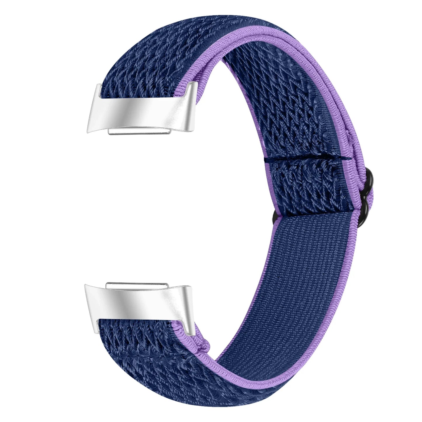 Fitbit Charge 6 5 Nylonarmband – Elastisches Sport-Stoff-Design