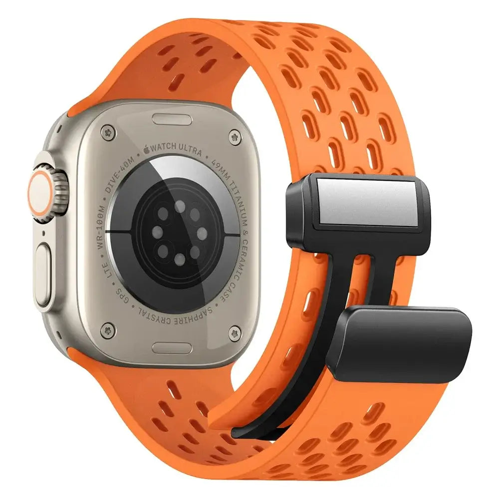 Apple Watch Silikonarmband – Atmungsaktives, bequemes Armband