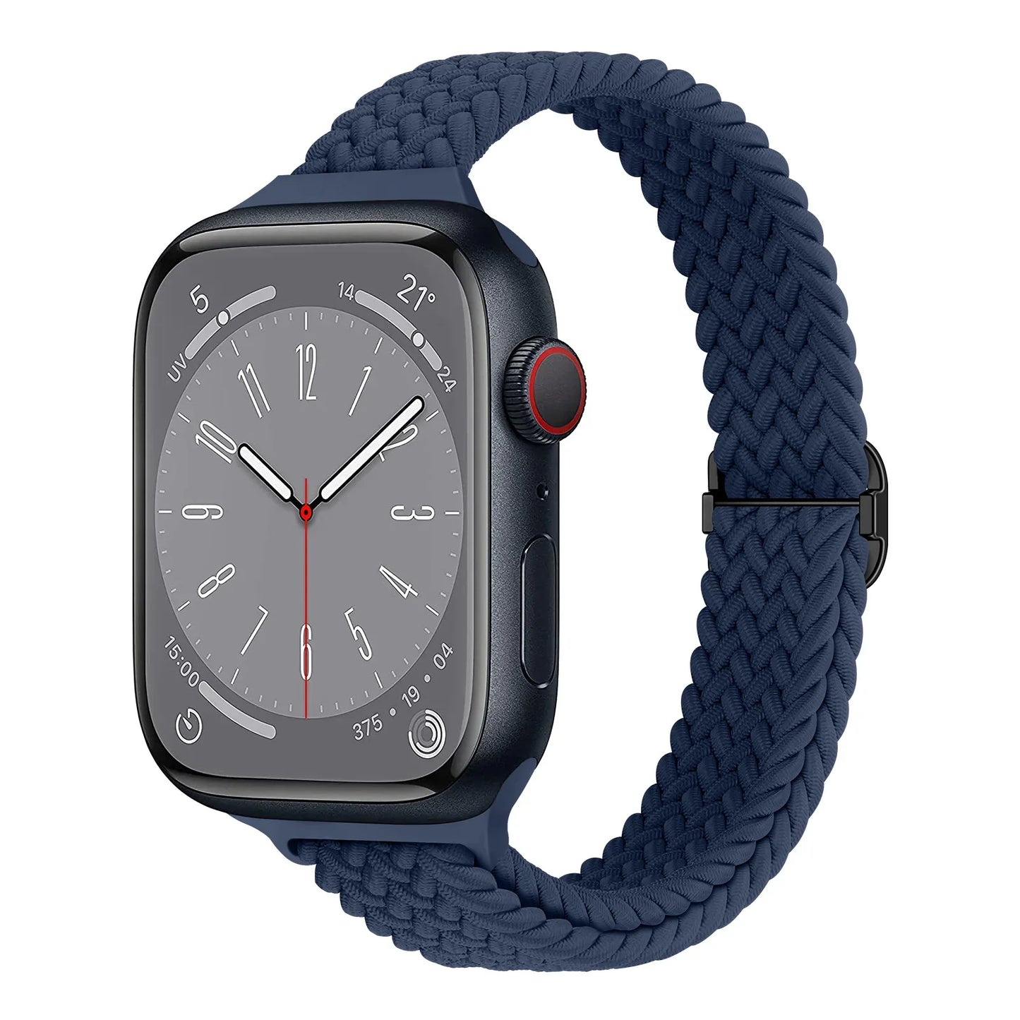 Apple Watch Nylon-Armband – Weiches, atmungsaktives geflochtenes Armband
