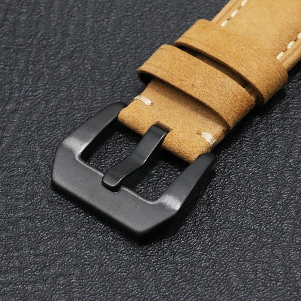 Bracelet en cuir véritable Garmin – Élégant et durable