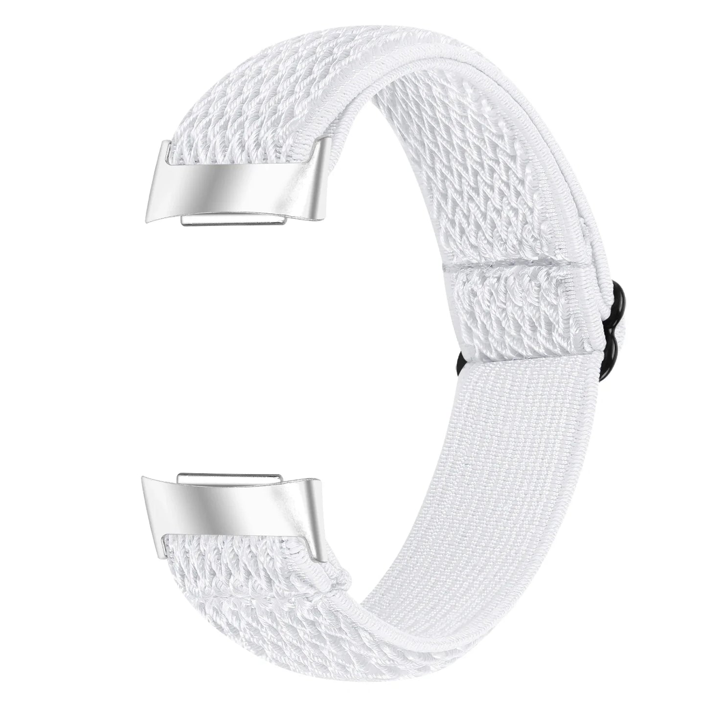 Fitbit Charge 6 5 Nylonarmband – Elastisches Sport-Stoff-Design
