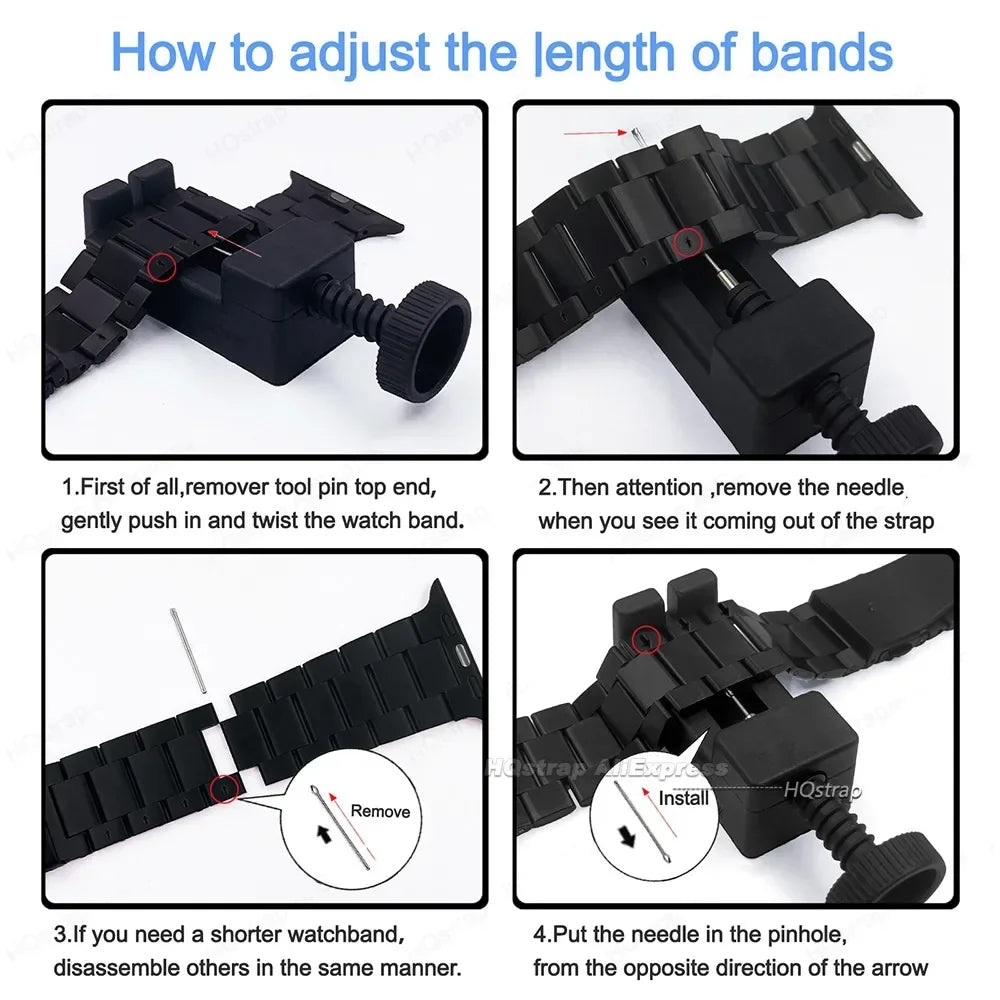 Garmin Edelstahlarmband – Robustes QuickFit Armband