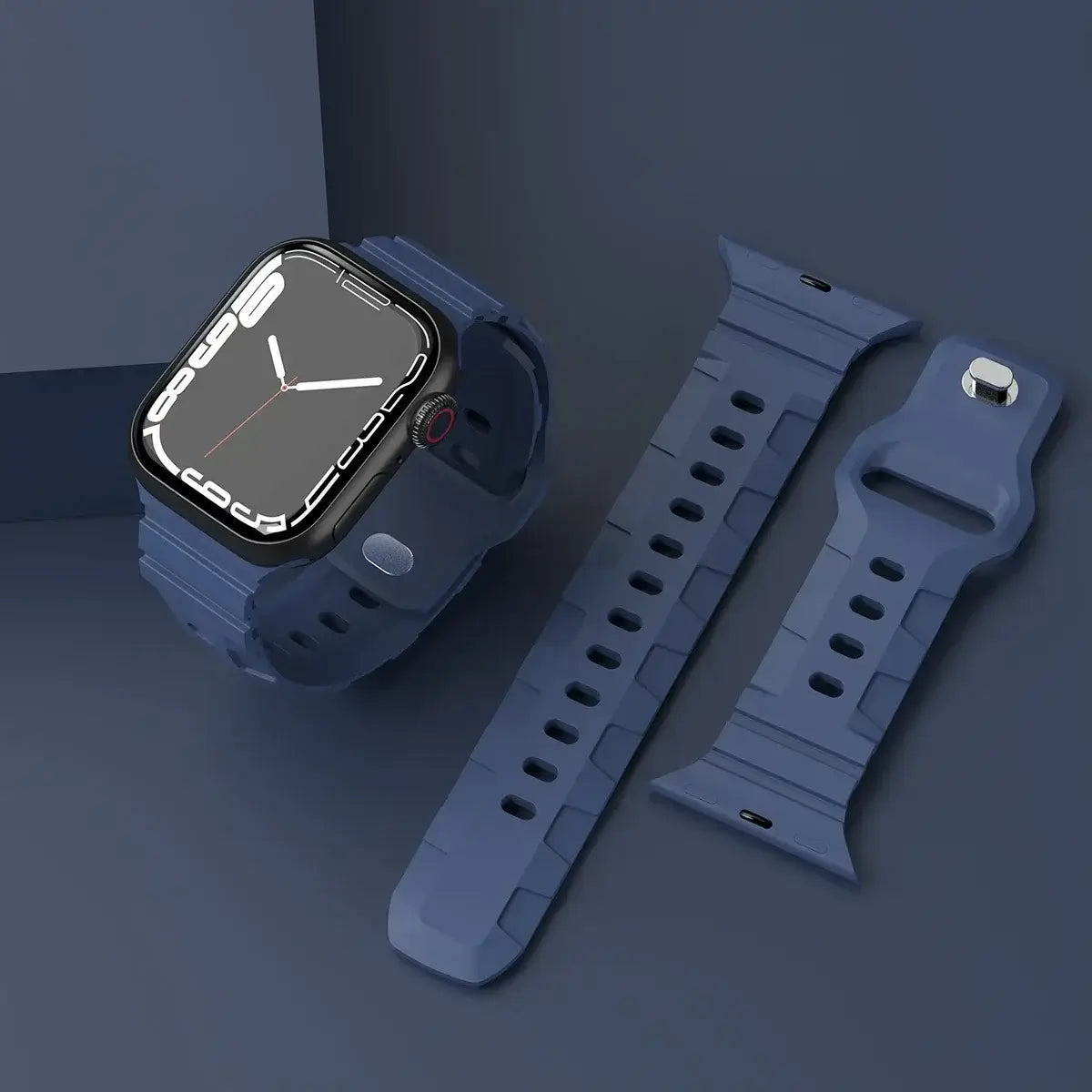 Apple Watch Silikonarmband - Weiches Wasserdichtes Flexibles Armband