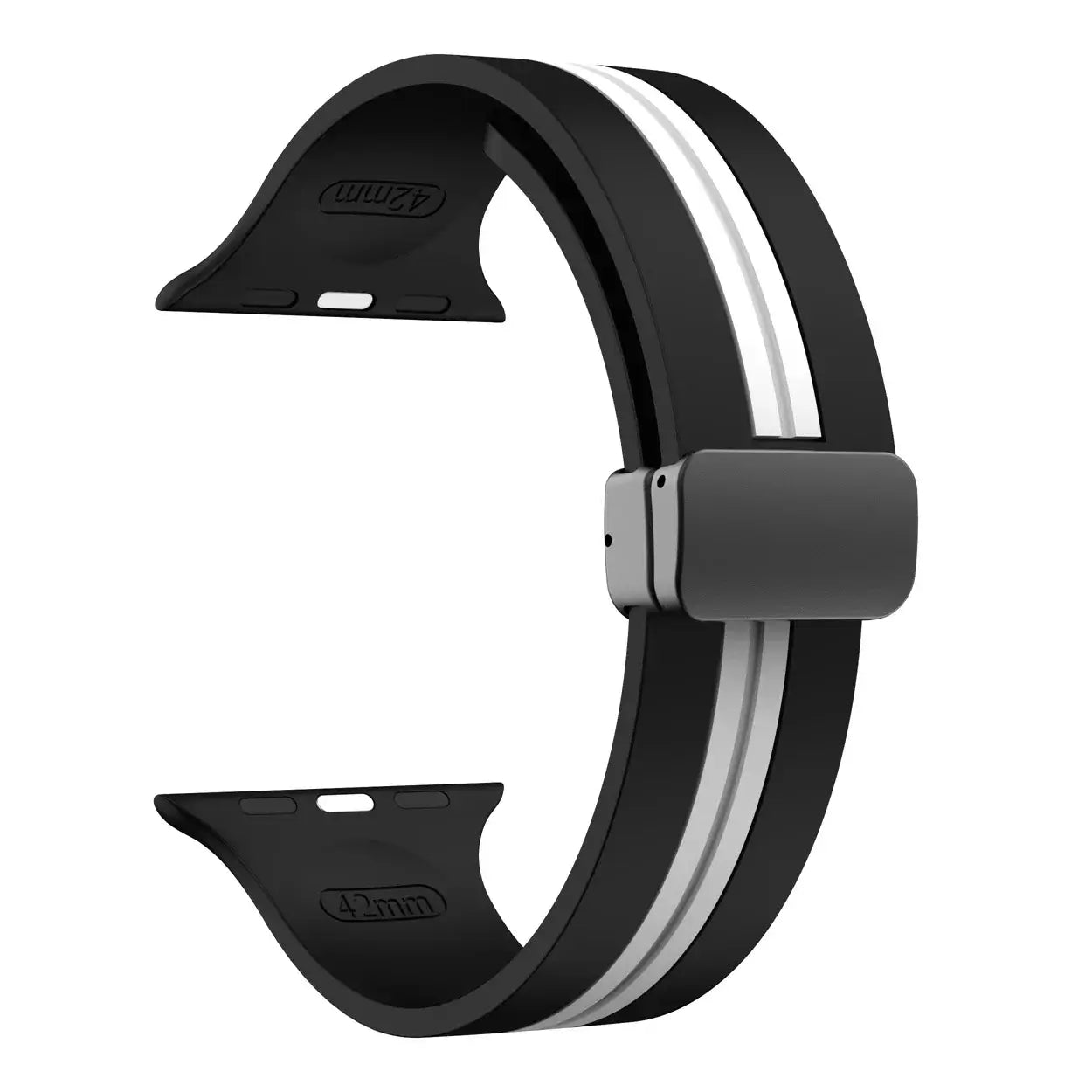 Apple Watch Silikonarmband – Robustes Design mit Magnetverschluss
